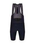 SANTINI pantalones cortos de tirantes - IMPACT - negro