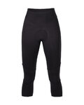 SANTINI Pantalón 3/4 sin tirantes - KICK OFF - negro