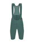 SANTINI pantalones cortos de tirantes - RTR - verde claro