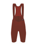 SANTINI pantalones cortos de tirantes - RTR - rojo