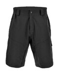 SANTINI pantalones cortos sin tirantes - MTB - negro