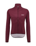 SANTINI chaqueta cortaviento - NEBULA - granate