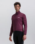 SANTINI chaqueta cortaviento - NEBULA - granate