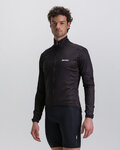 SANTINI chaqueta cortaviento - NEBULA  - negro