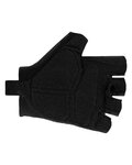 SANTINI guantes de dedos cortos - TACT - negro