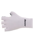 SANTINI guantes de dedos cortos - MADSS AERO - blanco