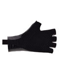 SANTINI guantes de dedos cortos - MADSS AERO - negro