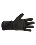 SANTINI guantes de dedos largos - FJORD - negro
