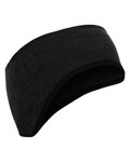 SANTINI cinta para la cabeza - WOOL - negro
