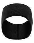 SANTINI cinta para la cabeza - WOOL - negro