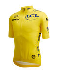 SANTINI jersey de manga corta - FAN TDF LEADER - amarillo