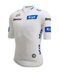 SANTINI jersey de manga corta - TDF BEST YOUNG RIDER - blanco