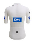 SANTINI jersey de manga corta - TDF BEST YOUNG RIDER - blanco