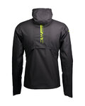 SCOTT chaqueta impermeable - RC RUN WP - negro/amarillo