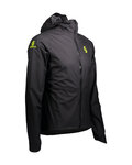 SCOTT chaqueta impermeable - RC RUN WP - negro/amarillo