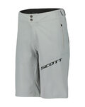 SCOTT pantalones cortos sin tirantes - ENDURANCE LS/FIT W/PAD - gris