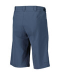 SCOTT pantalones cortos sin tirantes - TRAIL FLOW W/PAD - azul
