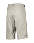 SCOTT pantalones cortos sin tirantes - TRAIL FLOW W/PAD - marfil