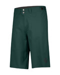SCOTT pantalones cortos sin tirantes - TRAIL FLOW W/PAD - verde