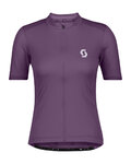 SCOTT jersey de manga corta - ENDURANCE 10 S/SL W - púrpura