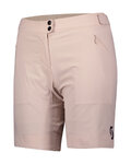 SCOTT pantalones cortos sin tirantes - ENDURANCE LS/FIT W/PAD W - rosa