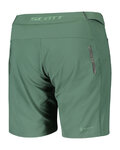 SCOTT pantalones cortos sin tirantes - ENDURANCE LS/FIT W/PAD W - verde