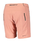 SCOTT pantalones cortos sin tirantes - ENDURANCE LS/FIT W/PAD W - rosa