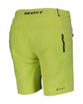 SCOTT pantalones cortos sin tirantes - ENDURANCE LS/FIT W/PAD W - amarillo