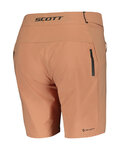 SCOTT pantalones cortos sin tirantes - ENDURANCE LS/FIT W/PAD W - beige