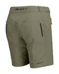 SCOTT pantalones cortos sin tirantes - ENDURANCE LS/FIT W/PAD W - verde