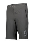 SCOTT pantalones cortos sin tirantes - TRAIL 10 LS/FIT W/PAD JR - gris