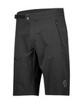 SCOTT pantalones cortos sin tirantes - EXPLORAIR LIGHT - negro