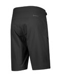 SCOTT pantalones cortos sin tirantes - EXPLORAIR LIGHT - negro