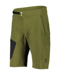 SCOTT pantalones cortos sin tirantes - EXPLORAIR LIGHT - verde