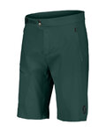 SCOTT pantalones cortos sin tirantes - EXPLORAIR LIGHT - verde
