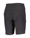 SCOTT pantalones cortos sin tirantes - EXPLORAIR LIGHT - negro