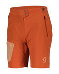 SCOTT pantalones cortos sin tirantes - EXPLORAIR LIGHT W - naranja/beige