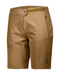 SCOTT pantalones cortos sin tirantes - EXPLORAIR LIGHT W - beige