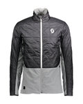 SCOTT chaqueta cortaviento - INSULOFT HYBRID FT - negro/gris