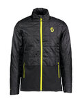 SCOTT chaqueta cortaviento - INSULOFT HYBRID FT - negro/amarillo