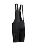 SCOTT pantalones cortos de tirantes - RC WARM WB +++ - negro