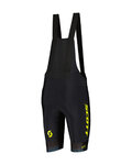 SCOTT pantalones cortos de tirantes - RC PRO - negro
