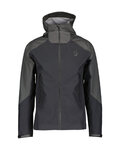 SCOTT chaqueta impermeable - EXPLORAIR LIGHT DRYO 3L - negro/gris