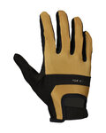 SCOTT guantes de dedos largos - GRAVEL - beige/negro