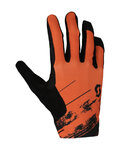SCOTT guantes de dedos largos - RIDANCE - naranja/negro