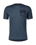 SCOTT jersey de manga corta - GRAVEL 20 - azul