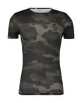 SCOTT Camiseta de manga corta - CARBON SS - negro/gris