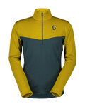 SCOTT sudadera - DEFINED LIGHT - verde/amarillo