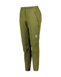 SCOTT pantalones largos sin tirantes - TRAIL STORM HYBRID W - verde