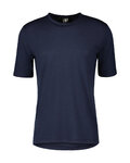 SCOTT Camiseta de manga corta - COMMUTER MERINO - azul
